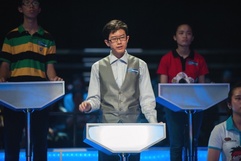 Vĩnh Trân trong cuộc thi Chinh phục 