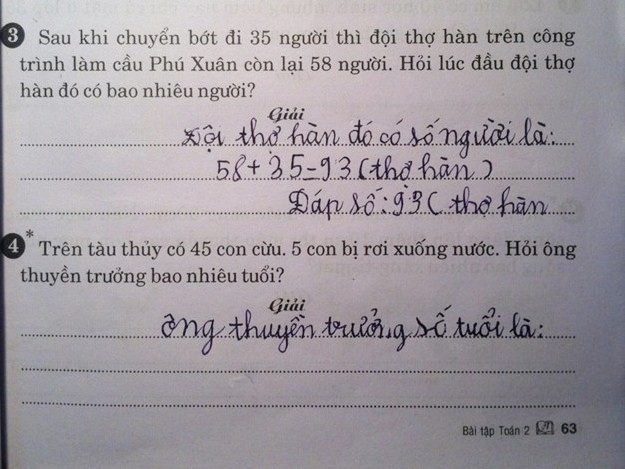 Bài toán cừu và thuyền trưởng.