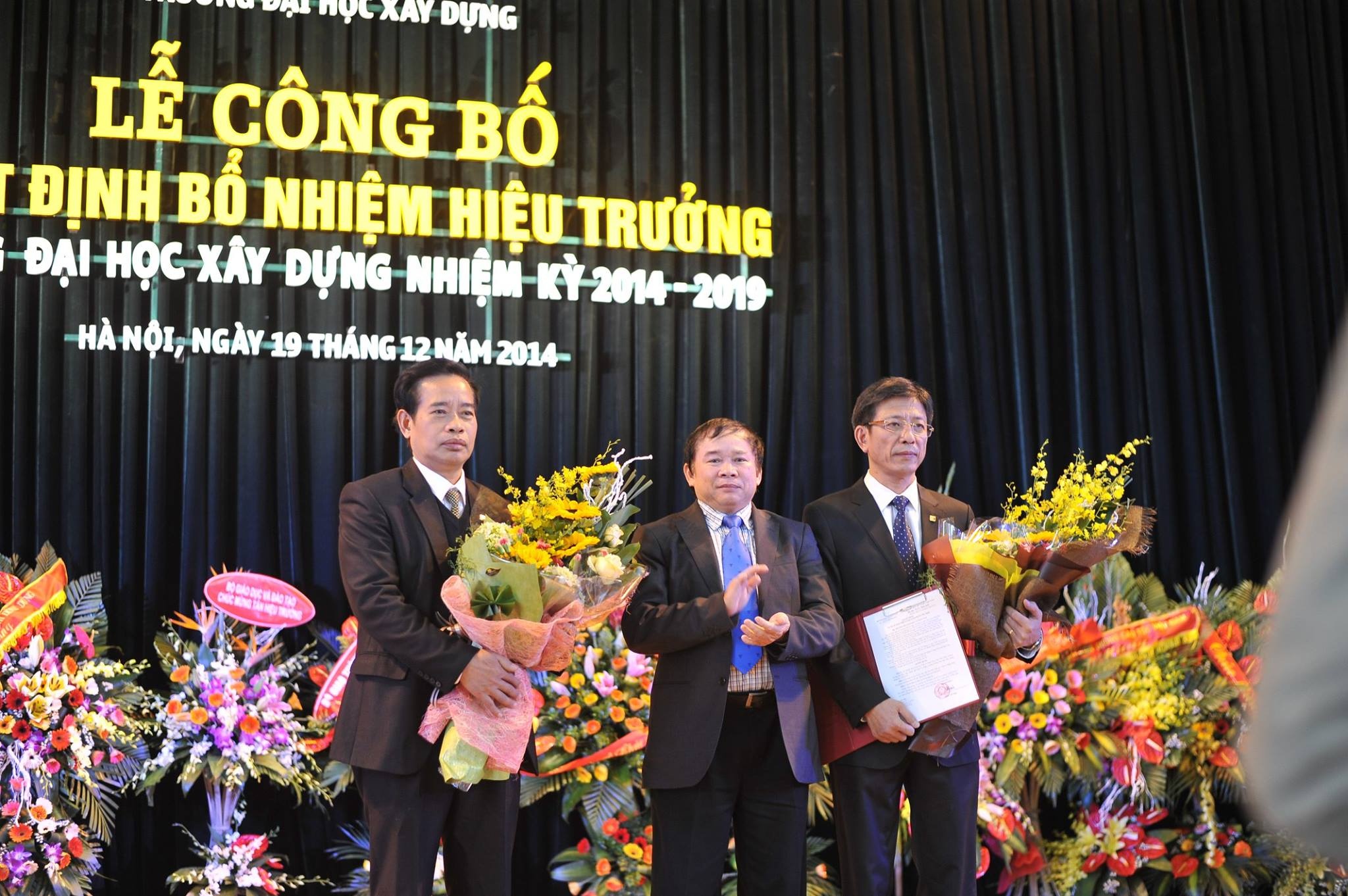 Hiệu trưởng mới của trường ĐH Xây dựng.
