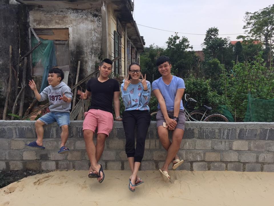 Xuân Tiến và Thanh Thảo tại Quảng Bình.