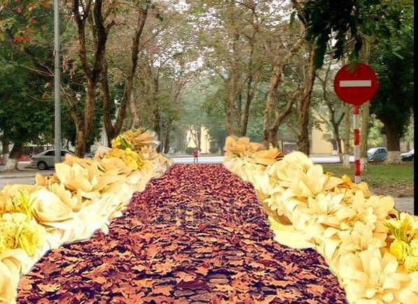 Demo con đường tại trường Bách khoa.