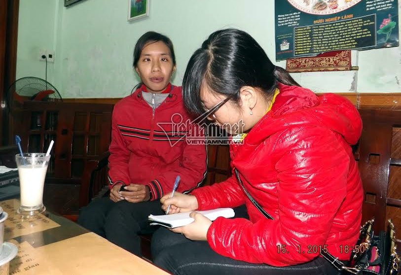 Như Đào nói chuyện với PV VietNamNet chiều 15/1 tại Quảng Bình.
