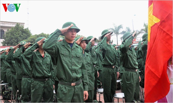 Nghĩa vụ quân sự là nghĩa vụ vẻ vang của công dân đã được quy định trong Hiến pháp.