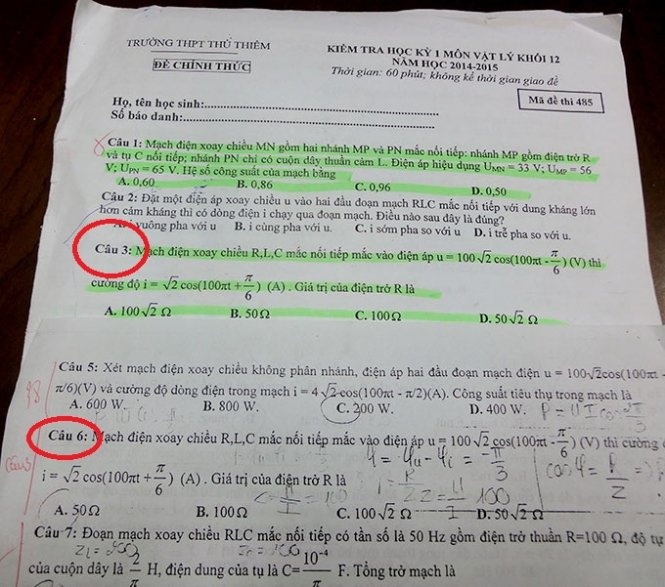 Tiet lo de thi cho hoc sinh hoc them hinh anh