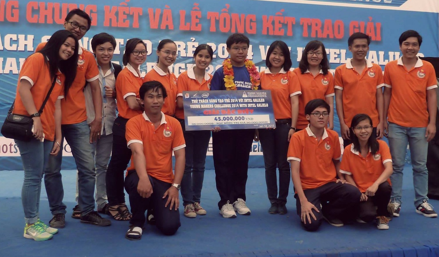 Thần đồng công nghệ đạt giải đặc biệt của cuộc thi.