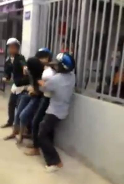 Ảnh cắt từ clip. 