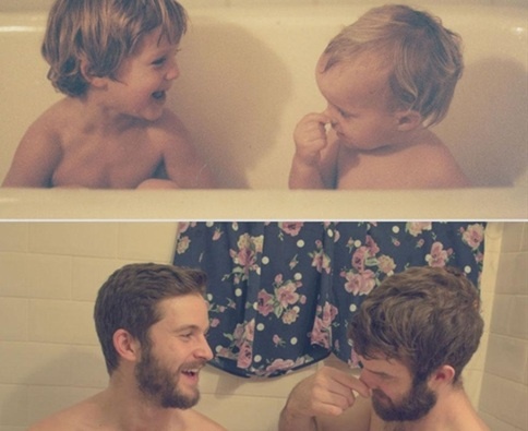 Những hình ảnh ngộ nghĩnh không thay đổi theo thời gian.