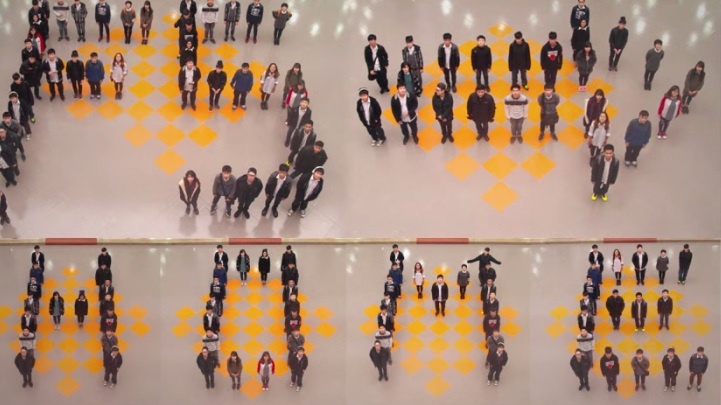 Clip hoc sinh tam biet nam cu hinh anh