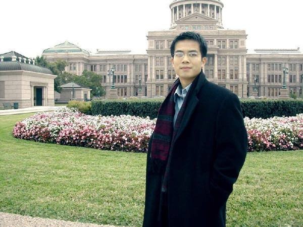 TS Trần Vinh Dự - tác giả của bài diễn văn gây sốt.