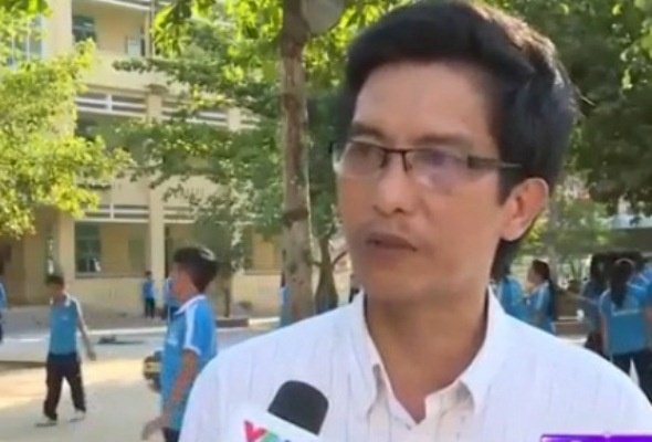 Clip hieu truong len tieng vu hoc sinh danh nhau tai Tra Vinh hinh anh