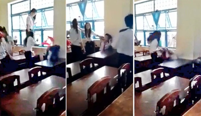 Hình ảnh cắt từ clip.