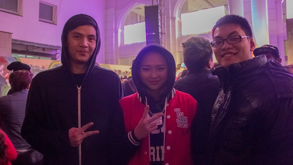 Kimmese cũng là một trong những rapper của bữa tiệc. Cô đã có một màn trình diễn cực nóng với các thành viên của RVP Cypher