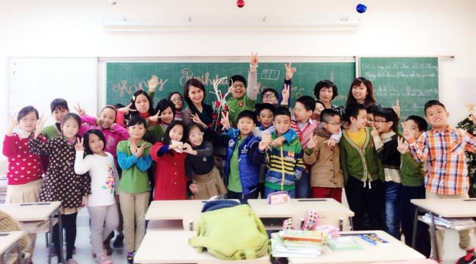 Cô giáo Minh Phương cùng t