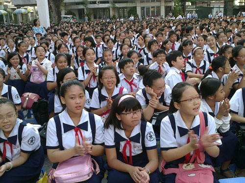 Khong thi tuyen vao lop 6 truong chuyen Tran Dai Nghia hinh anh