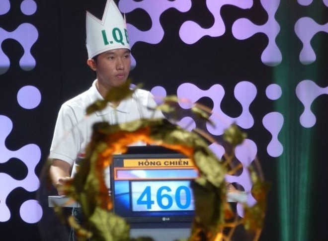 Huỳnh Chiến với số điểm đạt kỷ lục của chương trình.