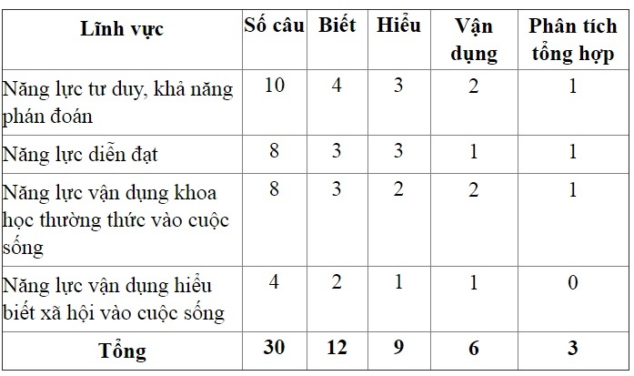 Cấu trúc bài làm