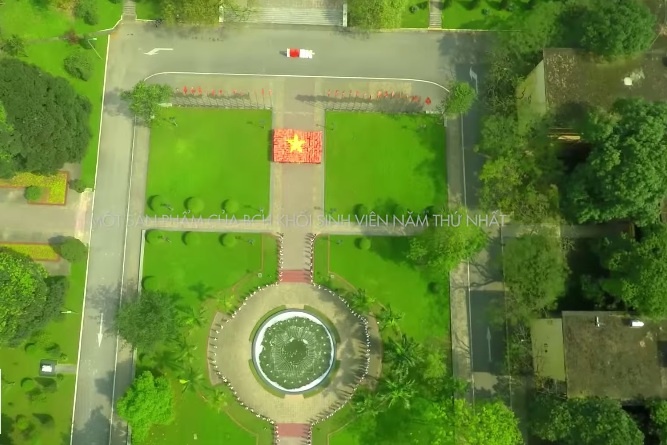 Clip truong Bach khoa dep la tu camera bay hinh anh