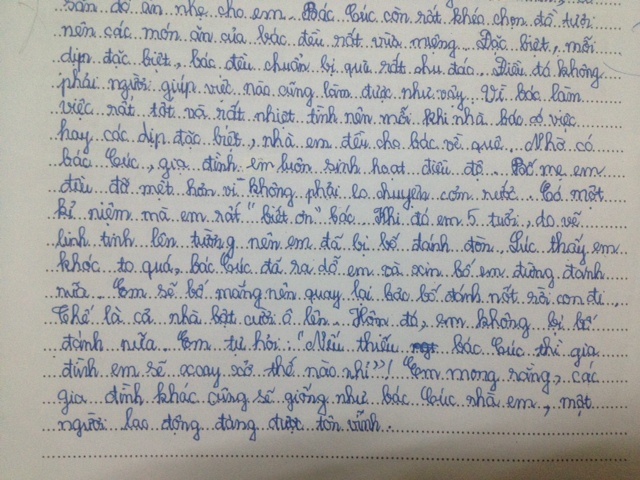 Bai van tieu hoc ve nguoi giup viec khien co giao bat ngo hinh anh