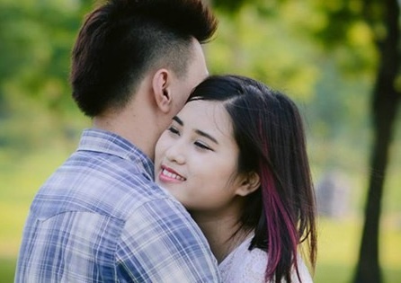 Bo anh tinh yeu xuc dong cua co gai bi ung thu hinh anh