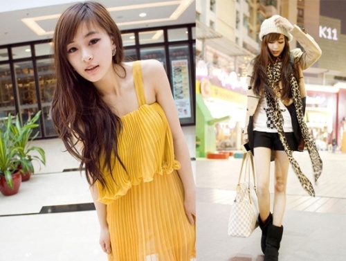 Vương Vỹ Anh, sinh năm 1991, tốt nghiệp chuyên ngành thông tin và máy tính của Đại học Hồ Bắc. 9x xinh đẹp cao 1m63, được nhiều người biết đến nhờ sự đa dạng trong phong cách thời trang.