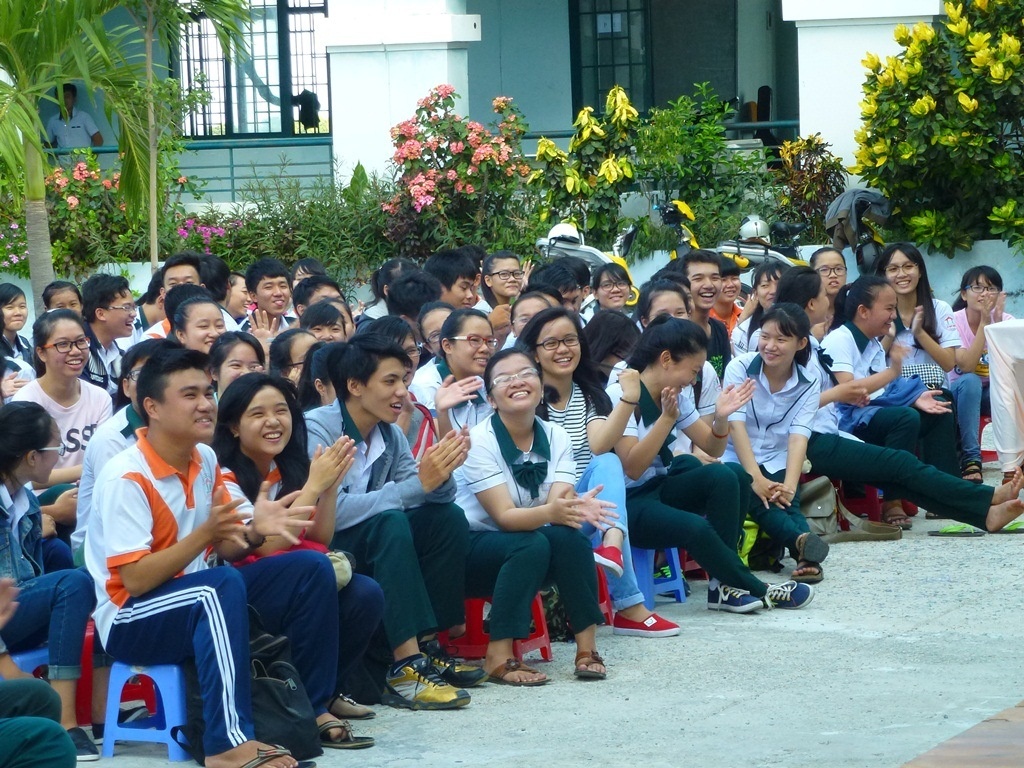 Sự phấn khích của học sinh 