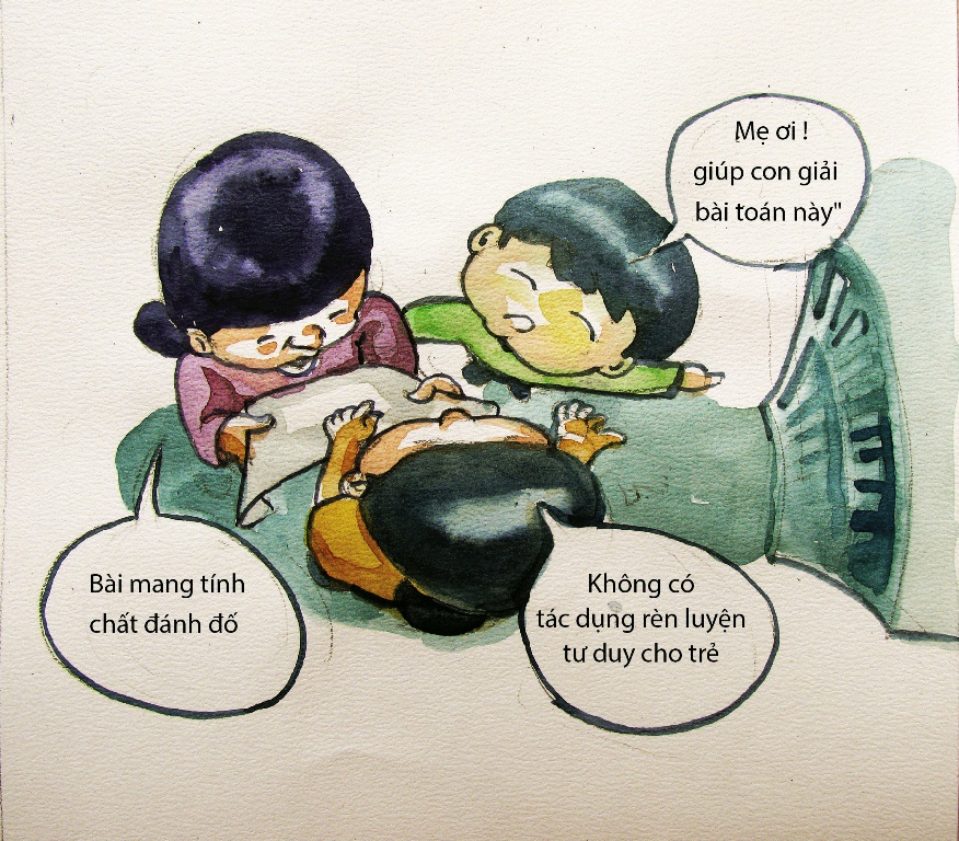 Bài toán dành cho học sinh lớp 3, nằm trong chương trình ôn thi cuối kỳ. Nhiều phụ huynh đã không thể đưa ra lời giải đáp phù hợp cho con trẻ.