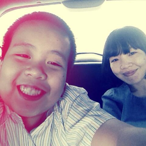 Chị Phan Hồ Điệp và Đỗ Nhật Nam.