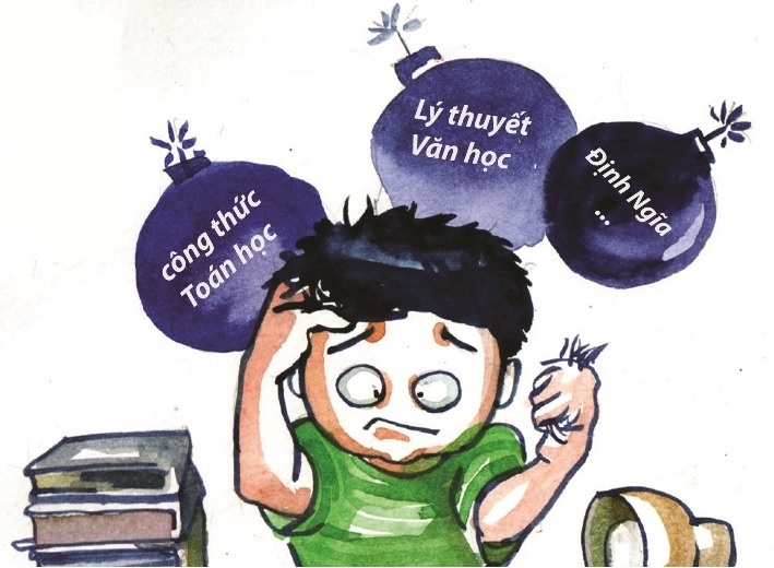 Tranh vui: Bien ac mong truoc ky thi thanh 'chuyen nho' hinh anh