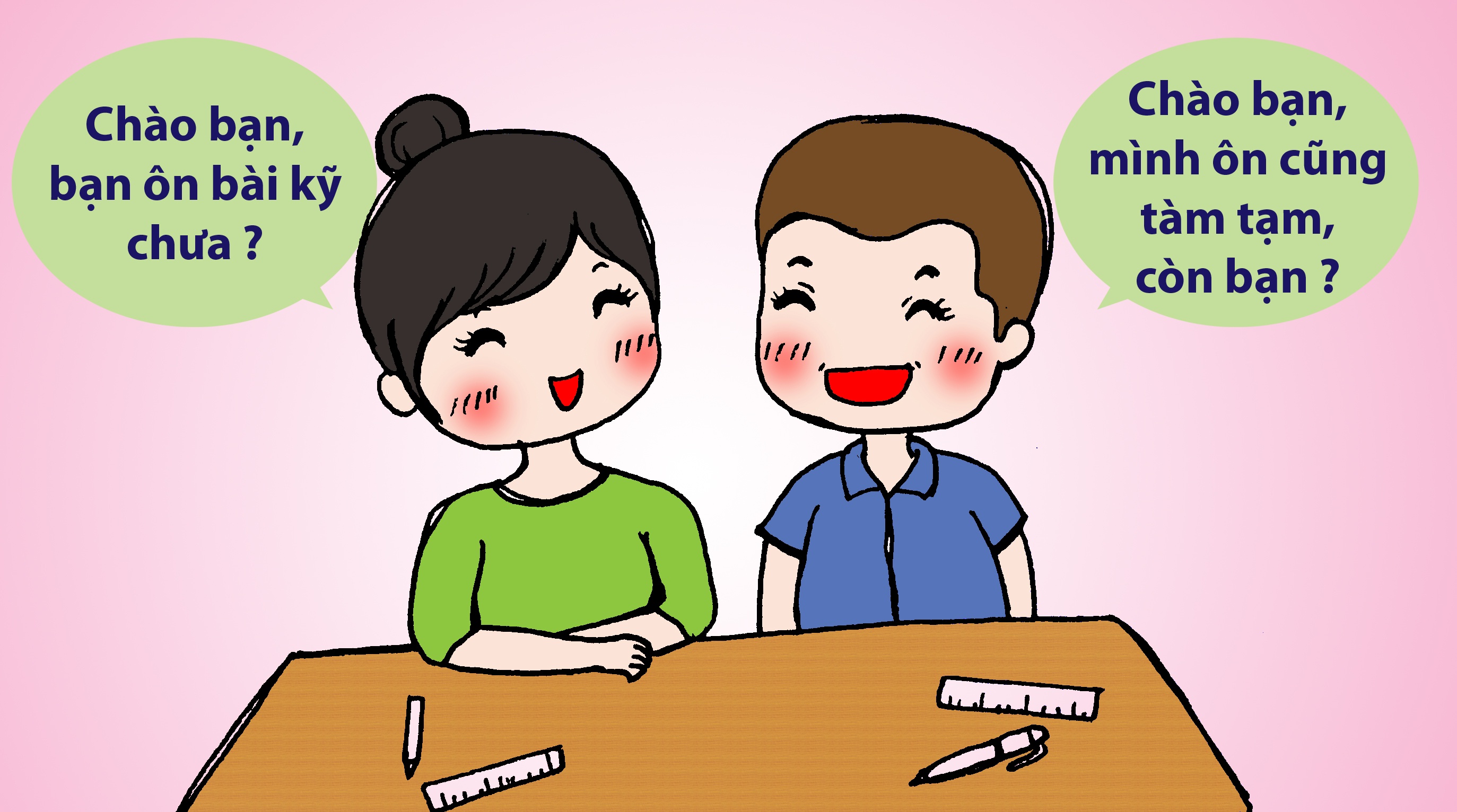 Tranh vui: Tuyet chieu de co tam ly tot nhat khi thi hinh anh