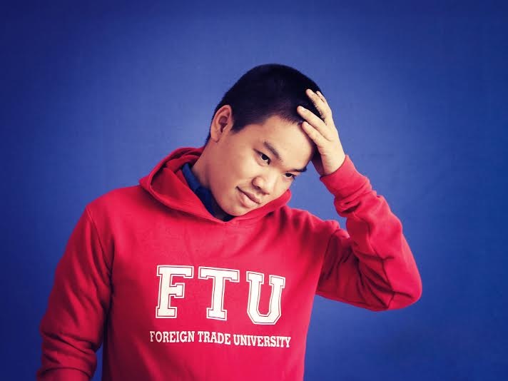 Phạm Quốc Đạt - sinh viên Đại học Ngoại thương.