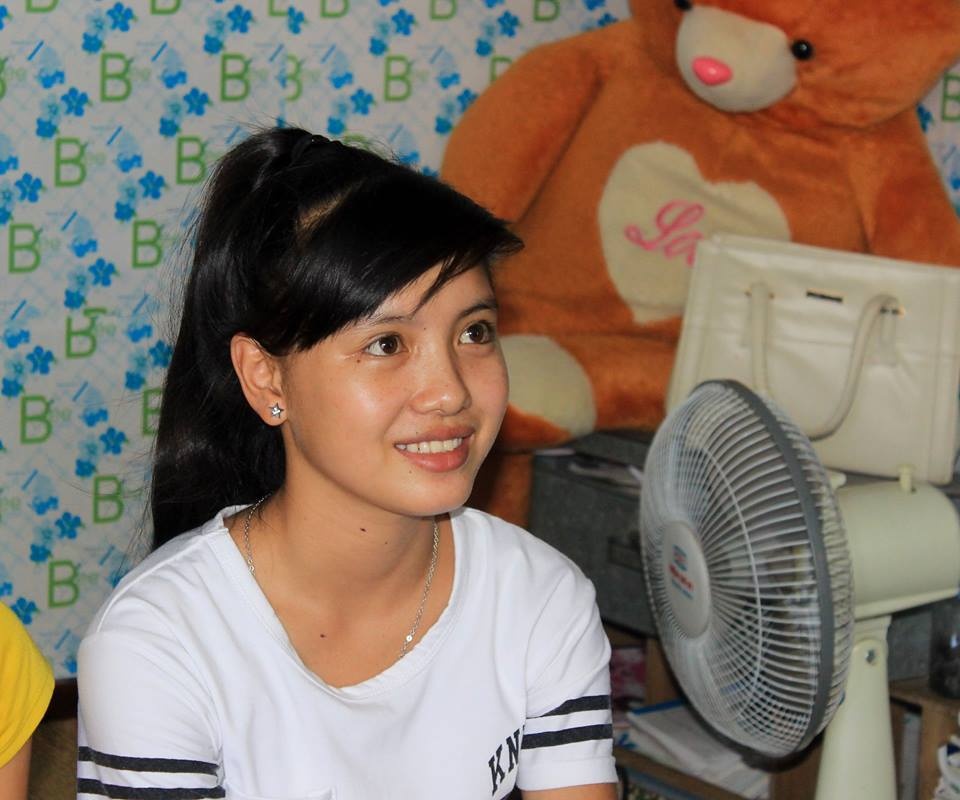 Thủy trước ngày nhập viện.