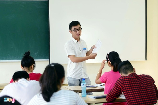 Thí sinh dự thi THPT quốc gia. Ảnh: Anh Tuấn.
