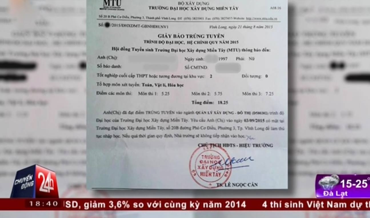 Ngay 2/8, thi sinh lo lang chua nhan duoc giay bao diem hinh anh