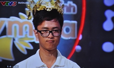 Chien thang nghet tho, nam sinh TP HCM vao chung ket Olympia hinh anh