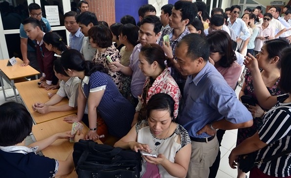 Rut ho so tai Dai hoc Y Ha Noi chi mat vai phut hinh anh