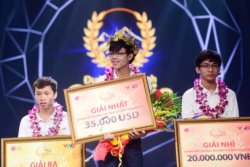 Viet Duc gianh vong nguyet que Duong len dinh Olympia 2015 hinh anh