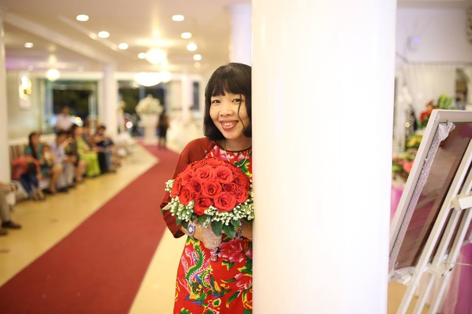 Hình ảnh chị Phan Hồ Điệp qua ống kính của Nhật Nam.