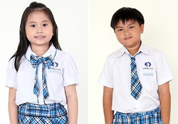 Đồng phục trường VStar. Ảnh: Website nhà trường.