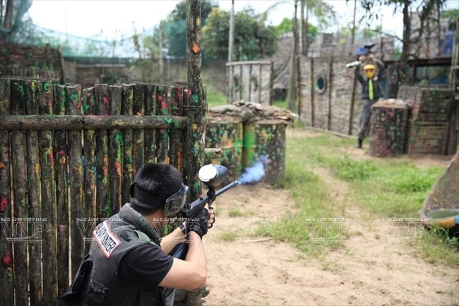 Gioi tre Ha Thanh dam me mon the thao ban sung son hinh anh