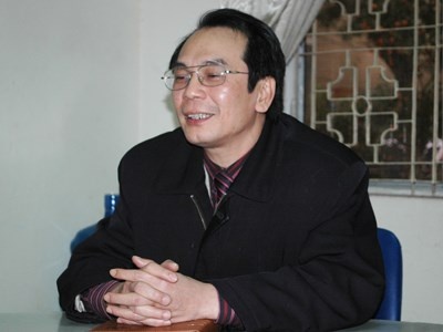 Ông Nguyễn Xuân Lâm, Hiệu phó Trường THPT Kim Liên, Hà Nội.