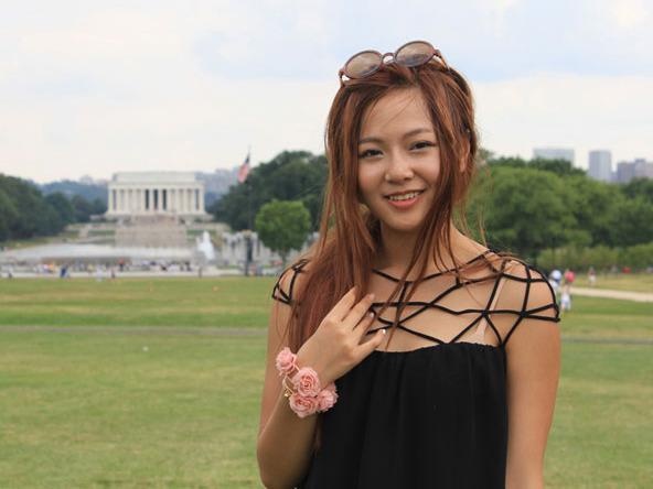 Nu sinh goc Viet 'vuot mat' thuc tap o Google hinh anh