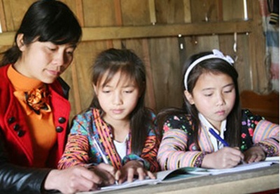Tet cua cac co giao noi bien gioi Lai Chau hinh anh