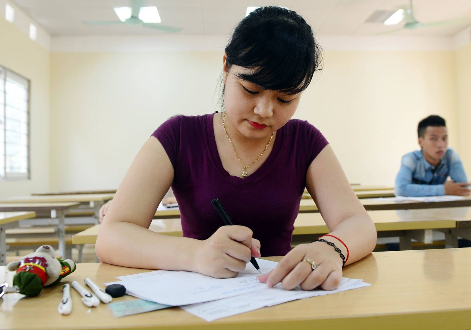 Hang loat truong khong co hoc sinh chon thi Lich su hinh anh