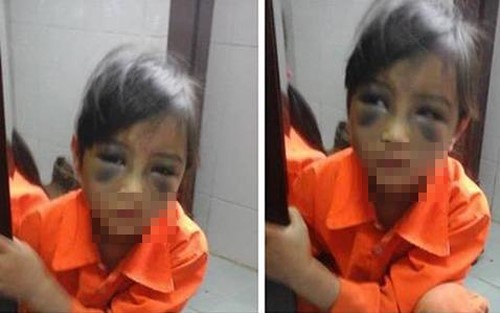 Co giao danh hoc sinh anh 1