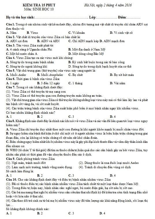 virut zika vao de thi anh 2