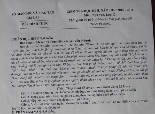 So GD&DT noi ve de thi gay 'song gio' tren mang hinh anh