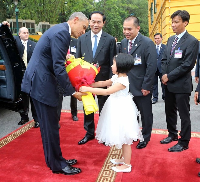 obama den tham viet nam anh 1