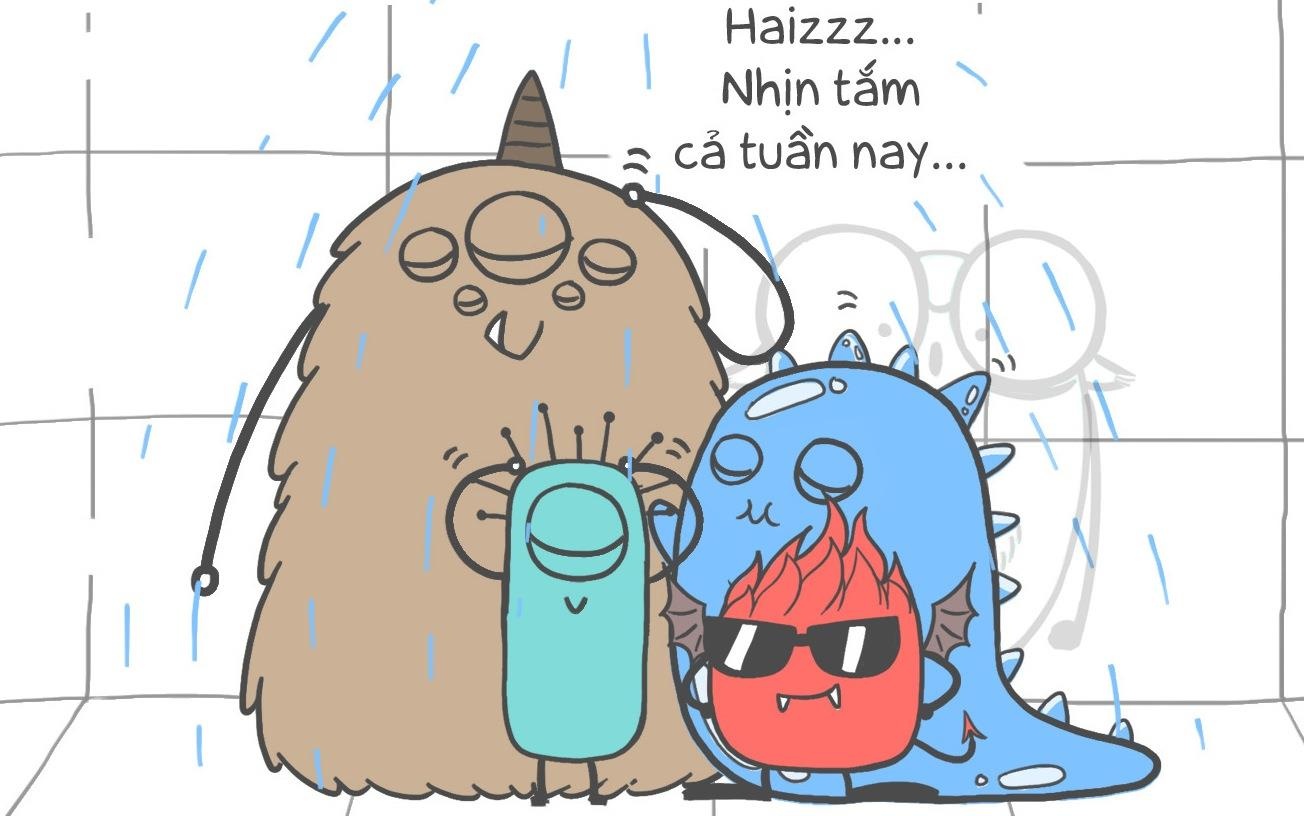 Bo tranh: 6 kieu ban thuong thay trong ky tuc xa hinh anh