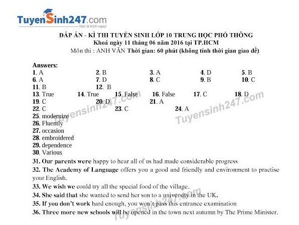 lời giải môn tiếng Anh lớp 10 ảnh 5 loi giai mon tieng Anh lop 10 anh 5
