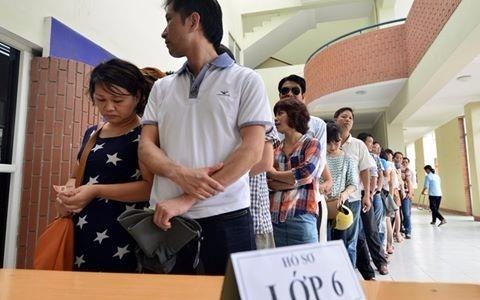 Video huong dan dang ky tuyen sinh dau cap hinh anh